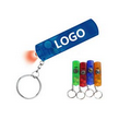 LED Whistle With Compass Key Holders